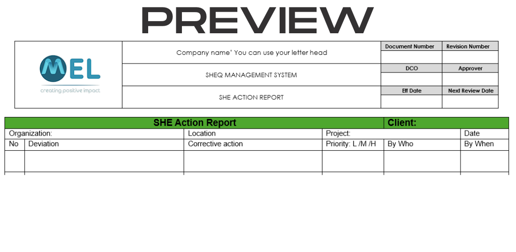 SHE Action Report - Image 2